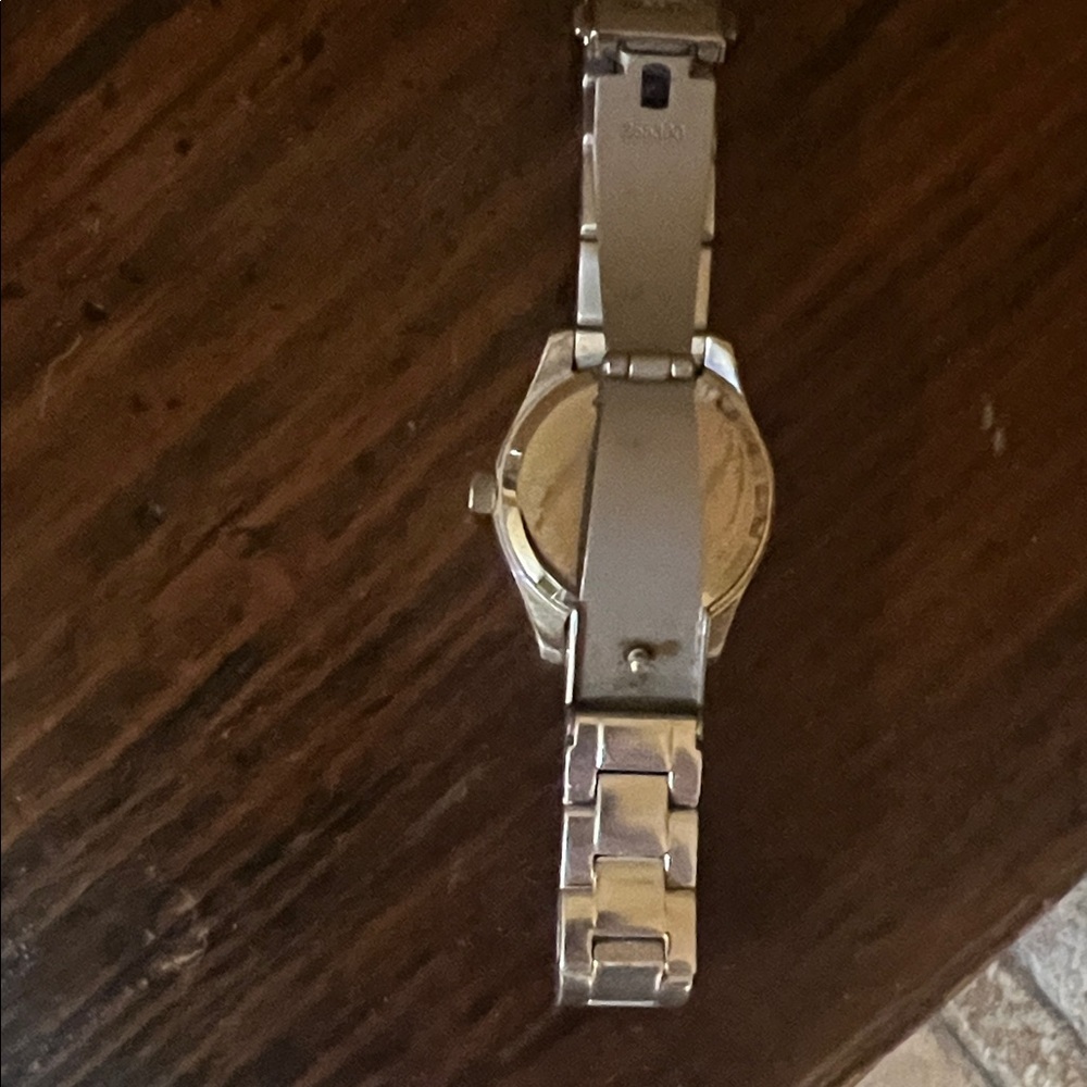 Fossil Retro Traveler Stainless Steel Watch EUC - Picture 7 of 12